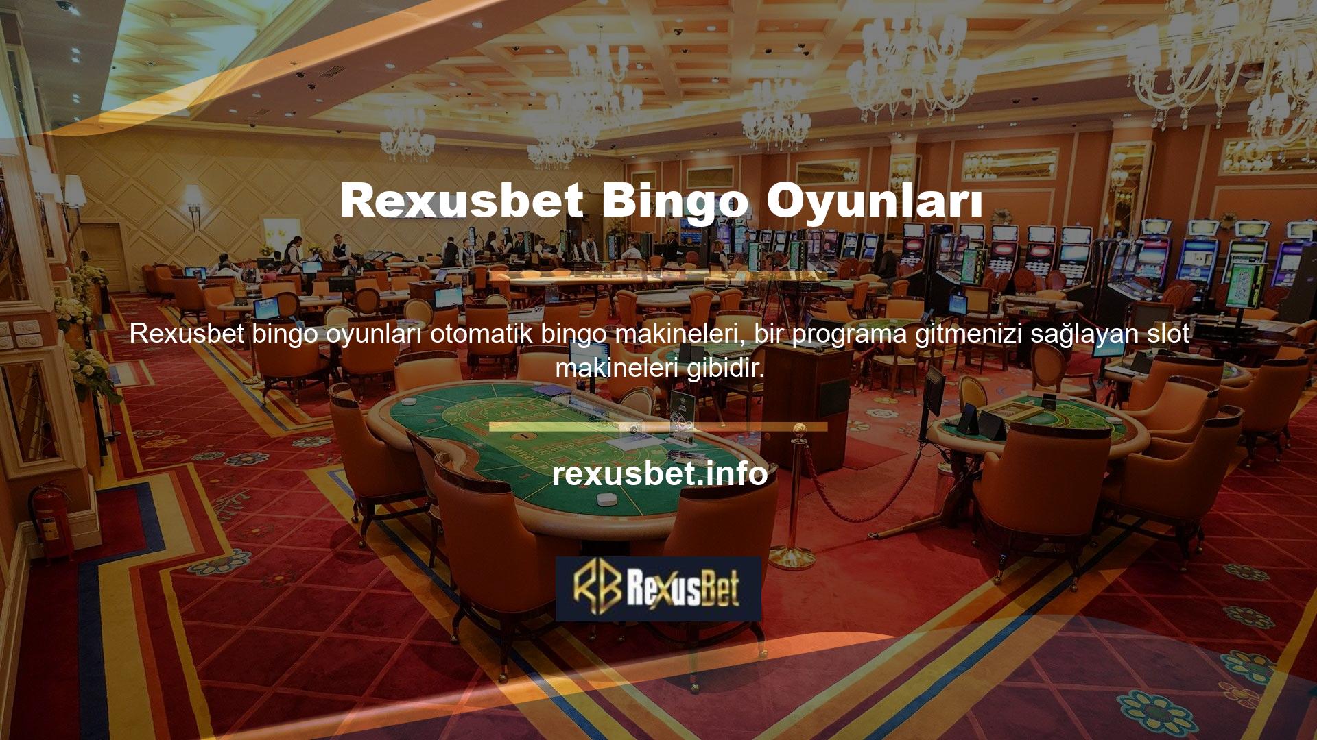 Kategori 2 Bingo, tıpkı diğer canlı casino oyunları gibi, gerçek bir bayinin hemen yanında çalınır