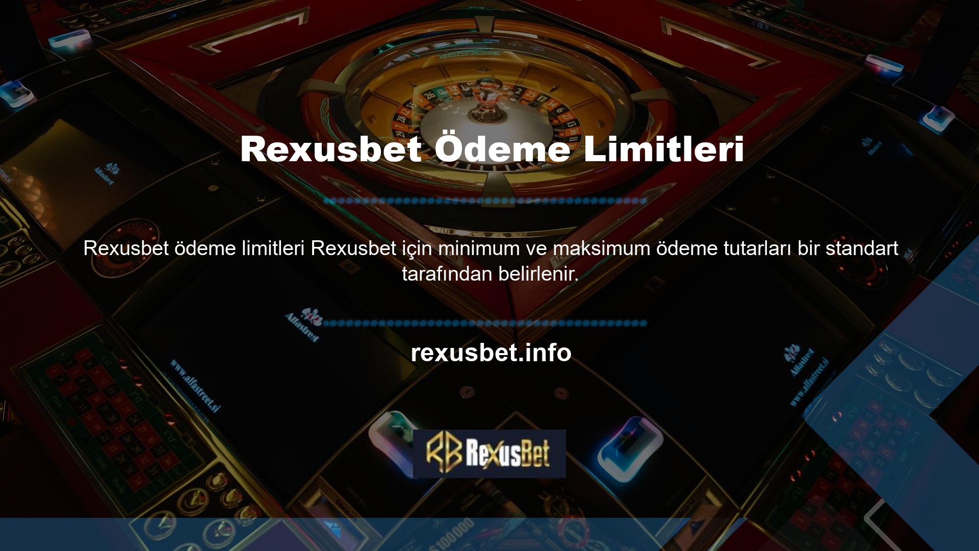 Bu özellik, ödeme işlemcisi veya kullandıkları Rexusbet para çekme seçeneğinden bağımsız olarak herkes için kullanılabilir